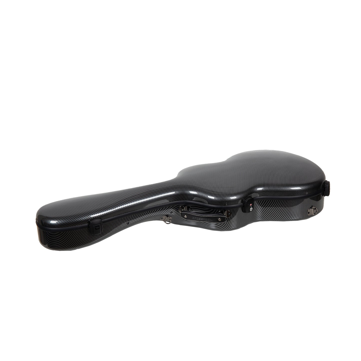 Crossrock Ultra-Light Fiberglass Guitar Case Black