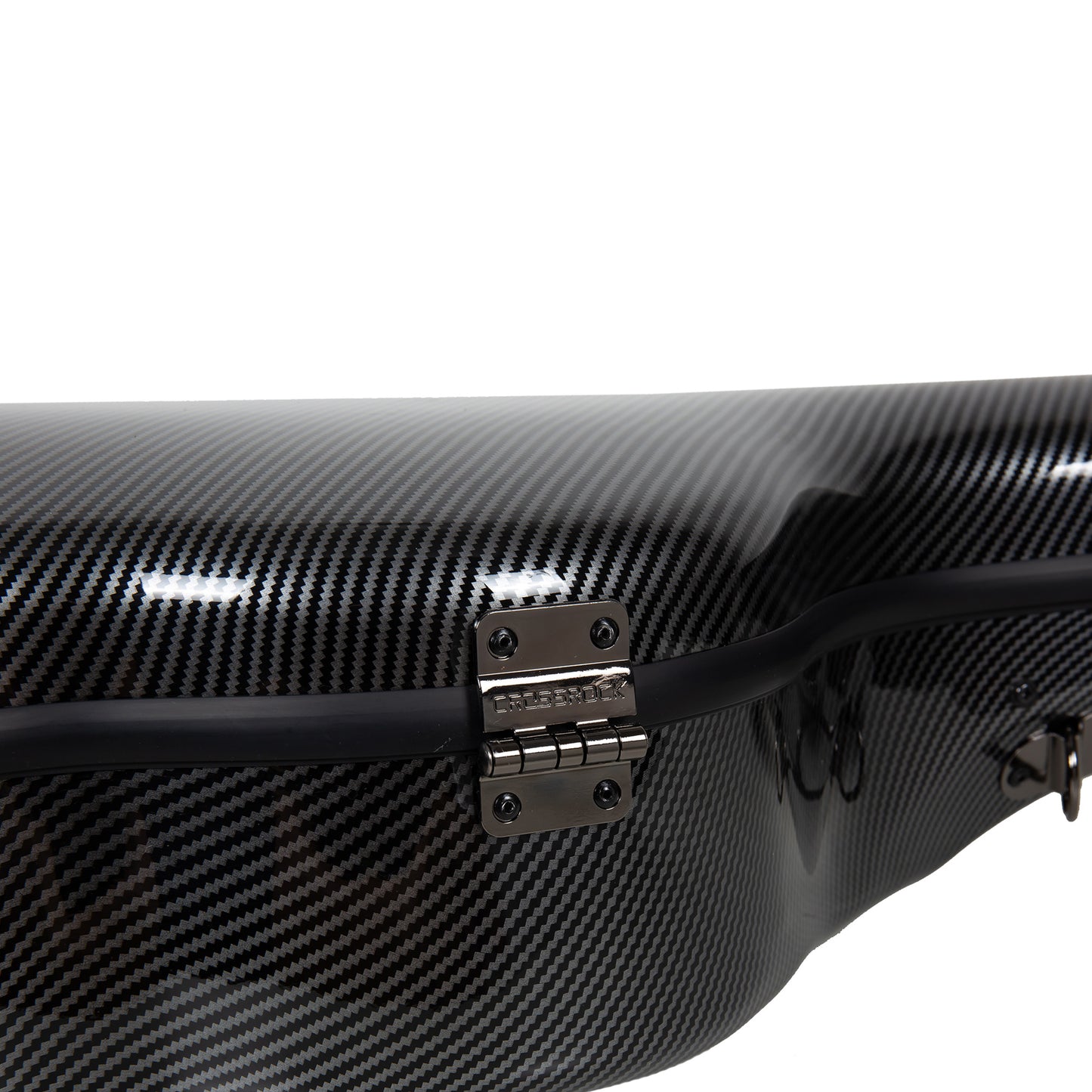 Crossrock Ultra-Light Fiberglass Guitar Case Black