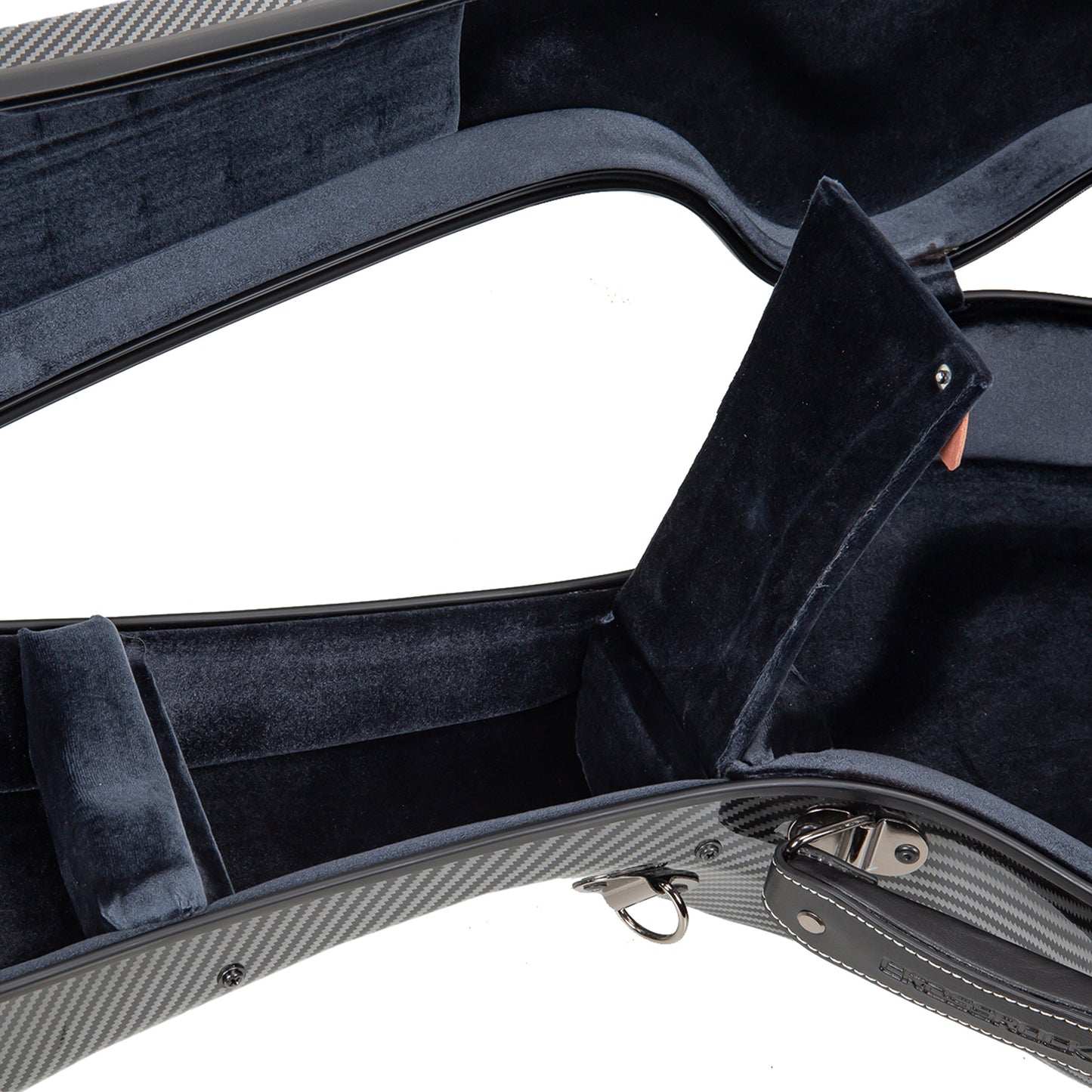 Crossrock Ultra-Light Fiberglass Guitar Case Black