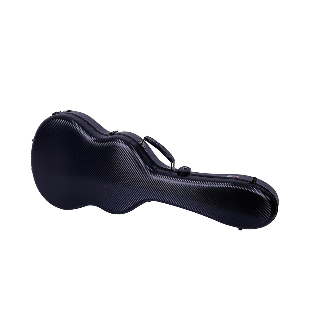 Crossrock Poly Carbon Guitar Case Black
