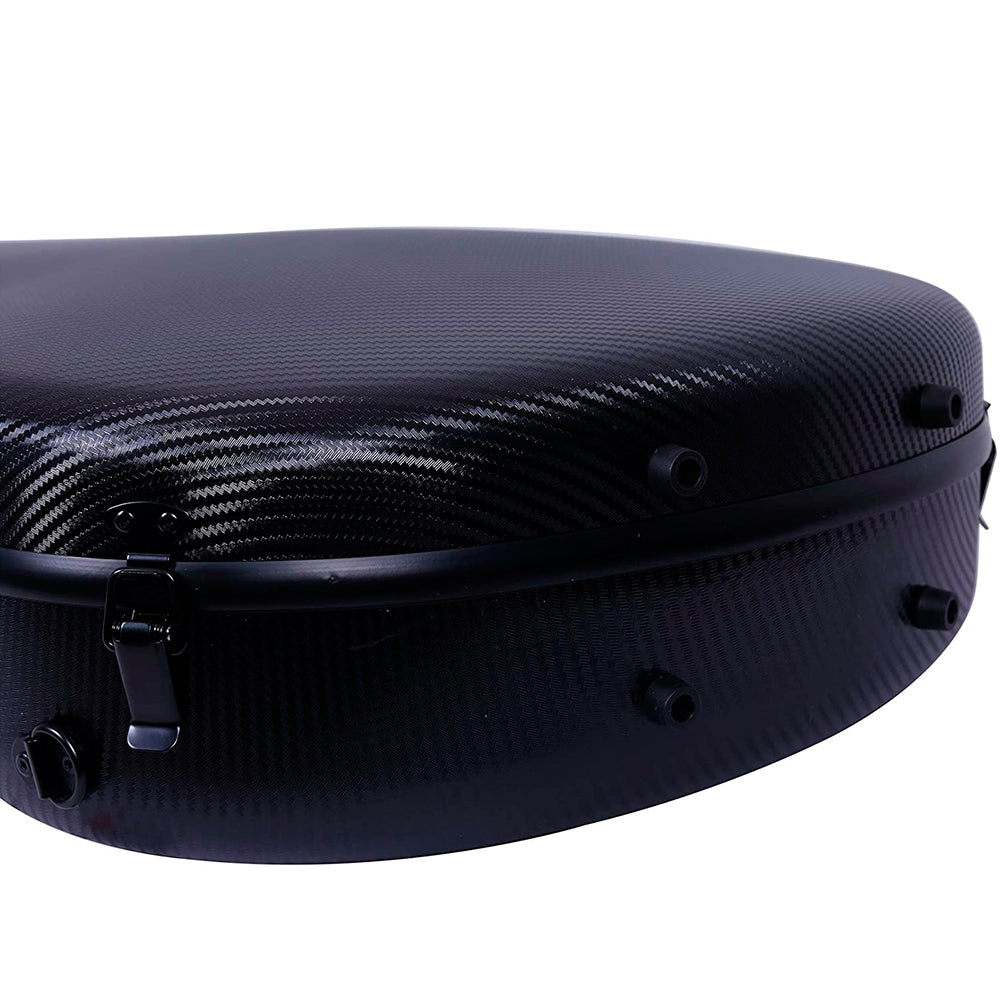 Crossrock Poly Carbon Guitar Case Black