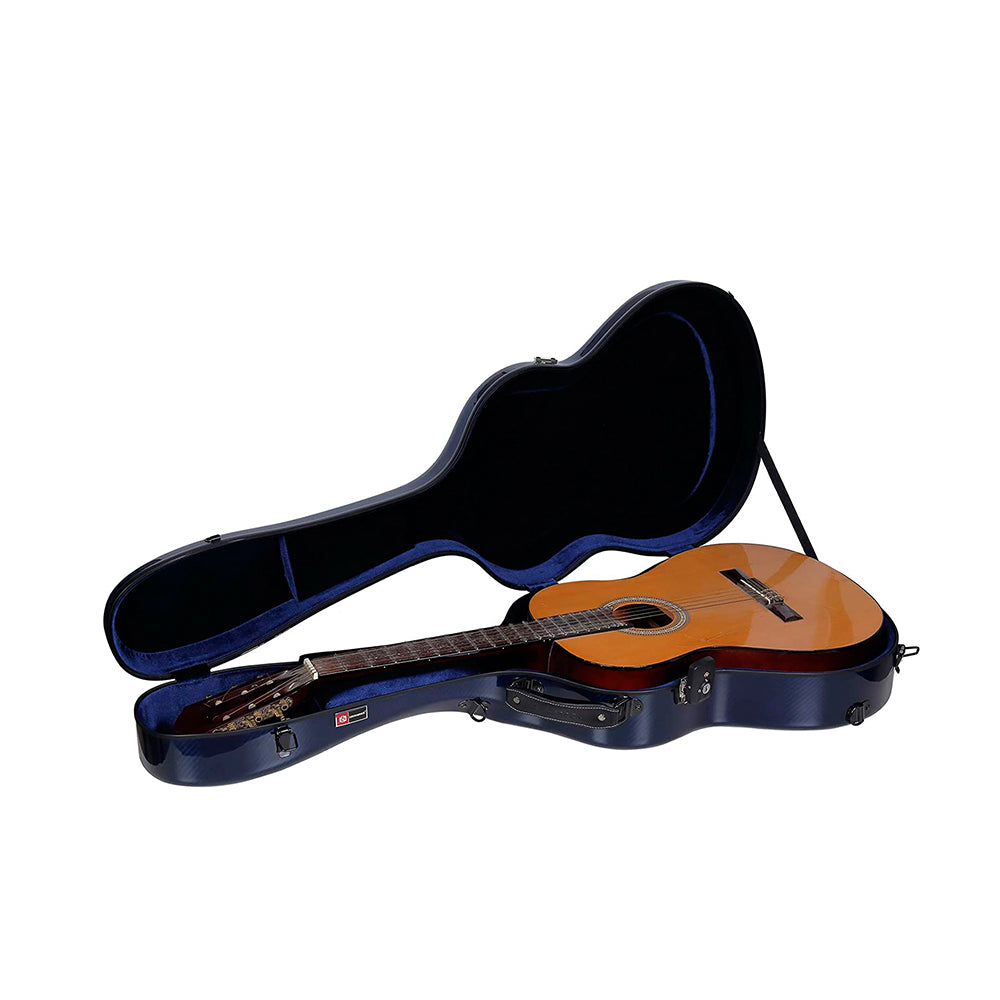 Crossrock Air Carbon Guitar Case Blue