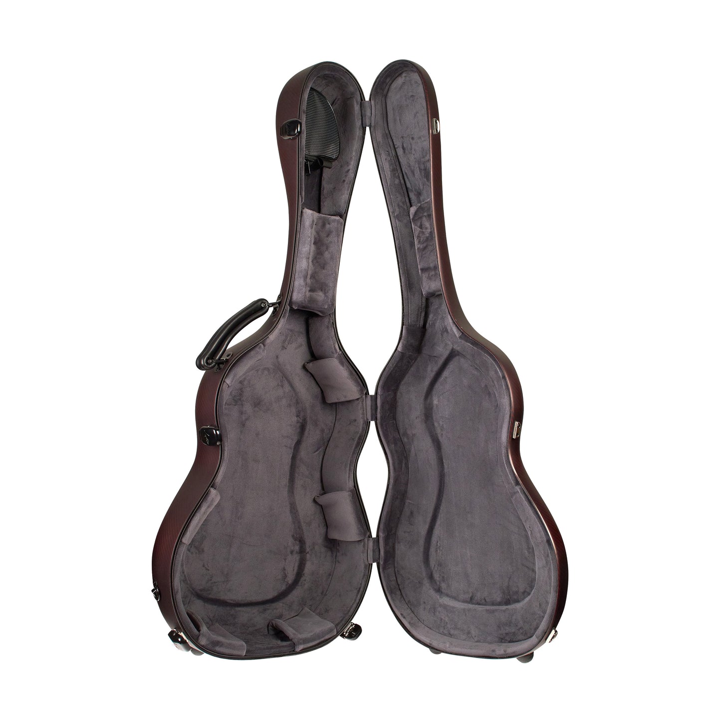 Leona Carbon Guitar Case | Matte Bordeaux