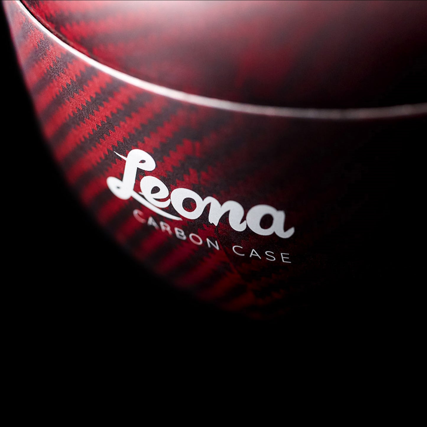 Leona Carbon Guitar Case | Matte Bordeaux