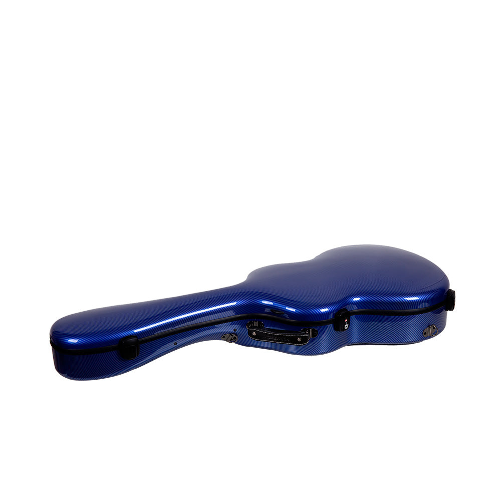 Crossrock Ultra-Light Fiberglass Guitar Case Blue