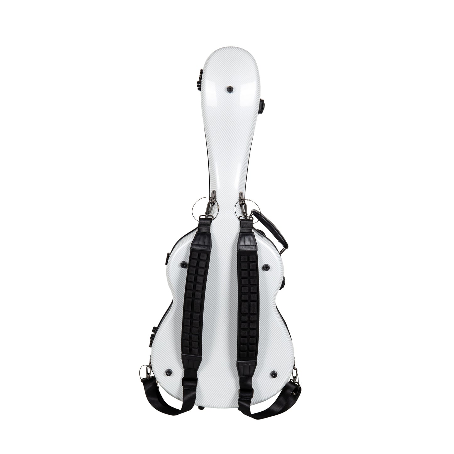 Crossrock Ultra-Light Fiberglass Guitar Case White