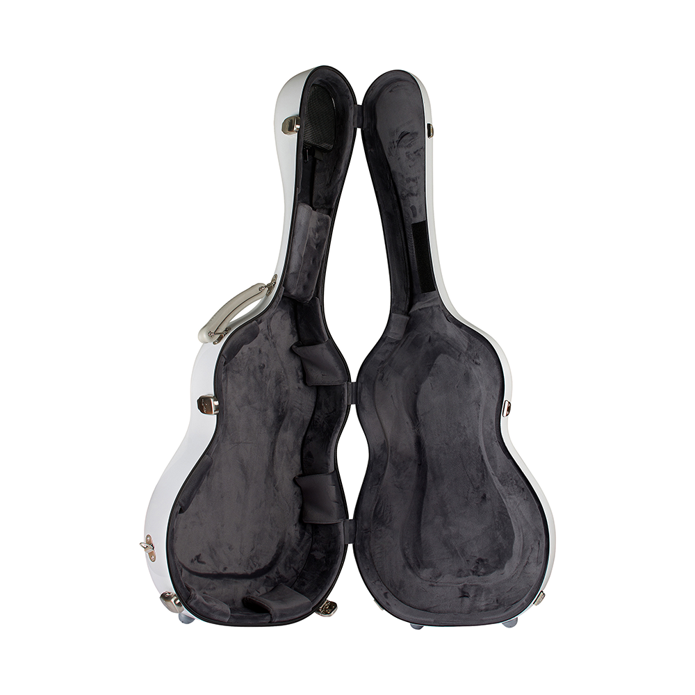 Leona Carbon Guitar Case | White