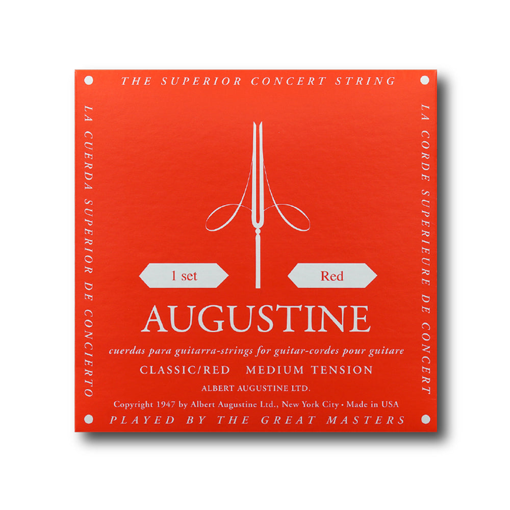 Augustine Classic Red Classical Guitar String Set